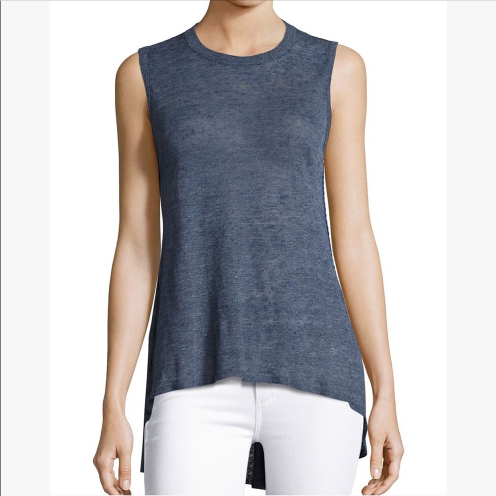 ALICE + OLIVIA Jamika Sleeveless High-Low Sweater